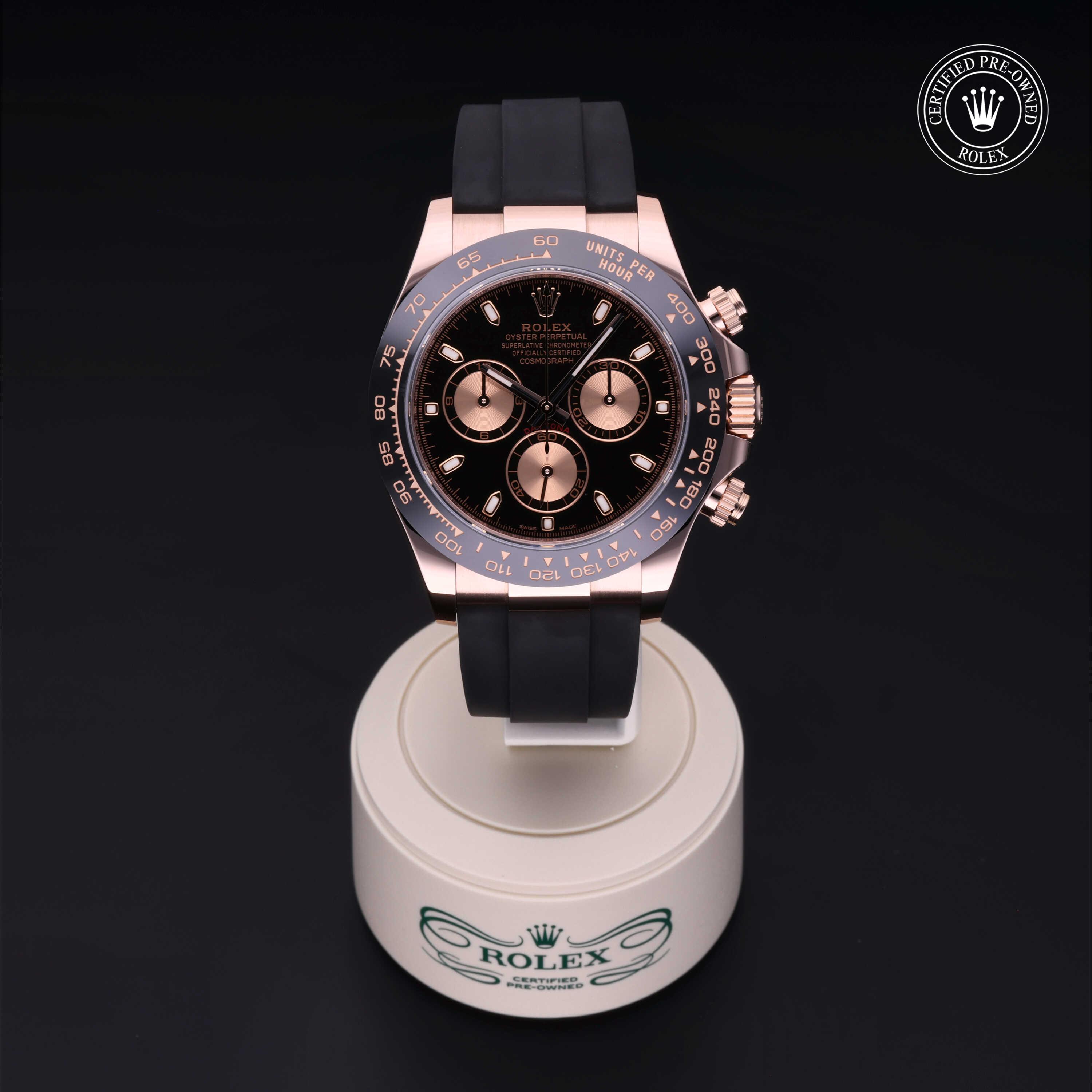 Cosmograph Daytona Rolex Certified Pre-Owned 2020, 40 mm, Gold 18 Carat Red
Reference: 116515LN