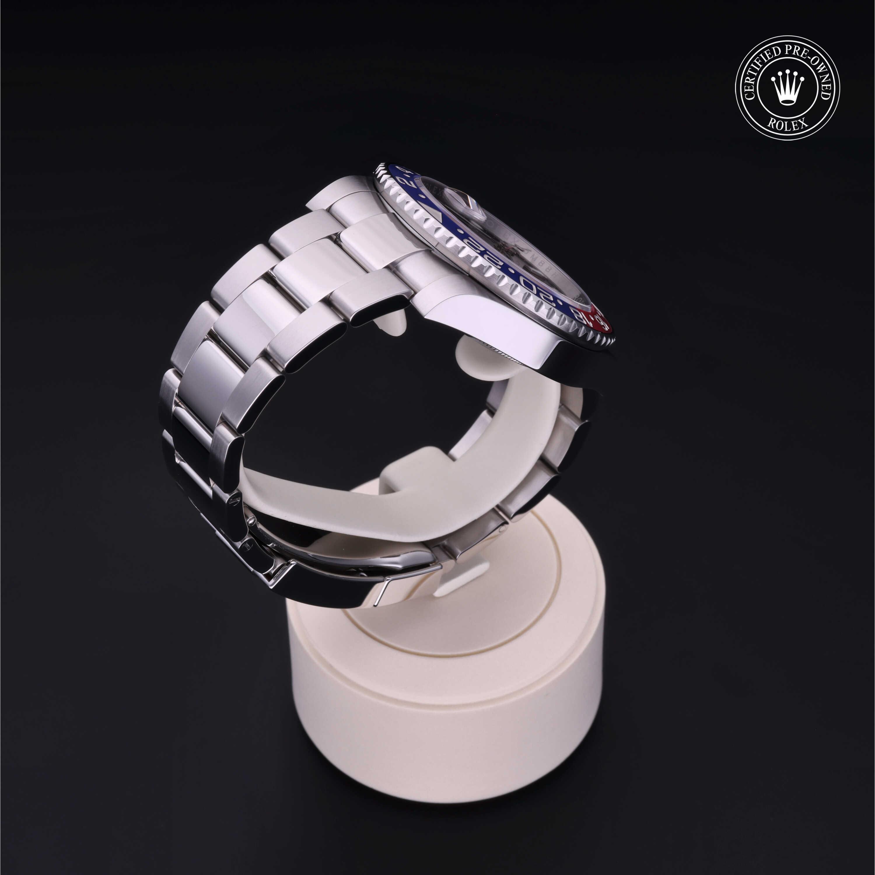 GMT-Master II 勞力士中古錶認證 2022, 40毫米, 鋼
型號: 126710BLRO