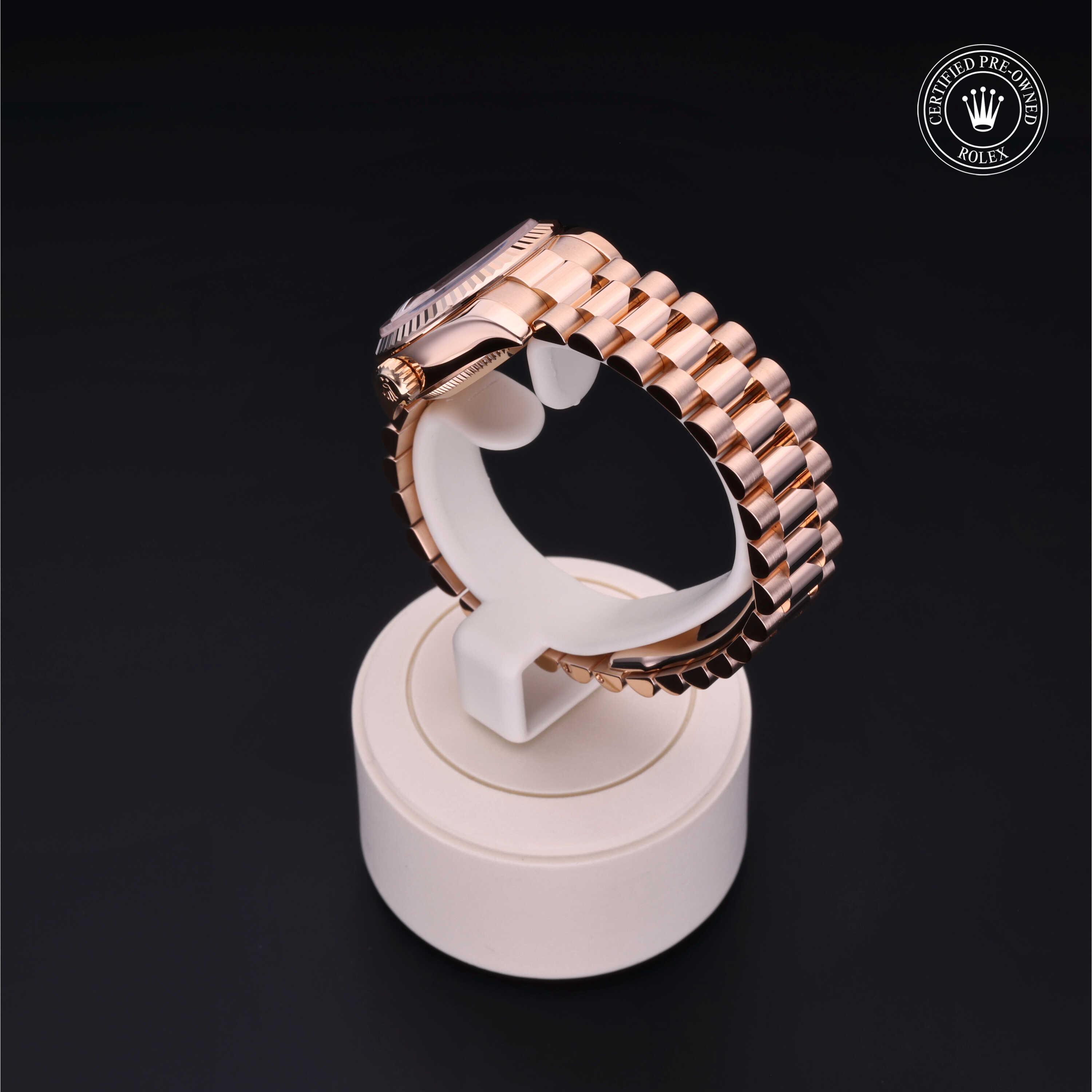 Oyster Perpetual Lady-Datejust 26 勞力士中古錶認證 2007, 26毫米, 18K紅金
型號: 179175