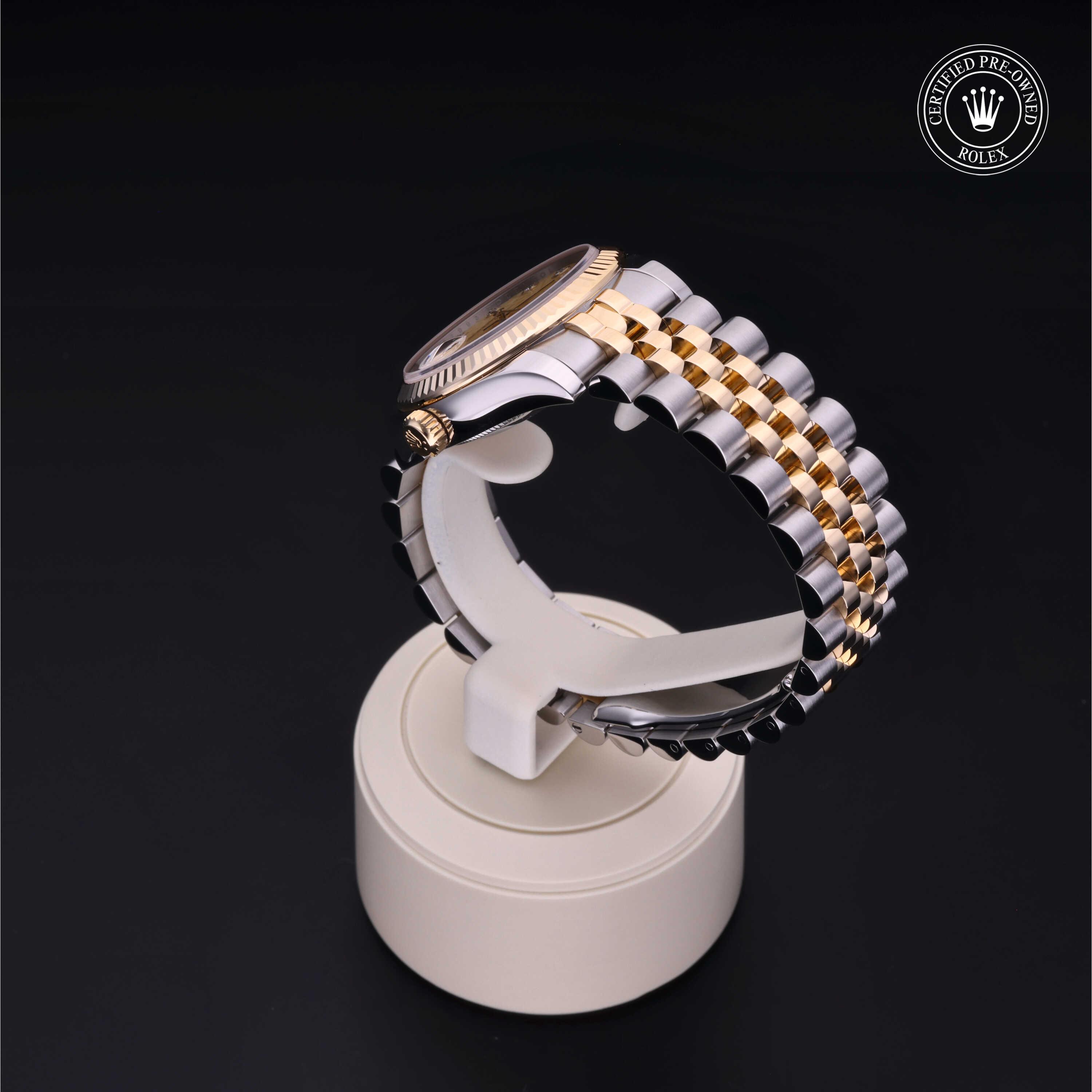 Datejust 31 勞力士中古錶認證 2013, 31毫米, 18K黃金鋼
型號: 178273