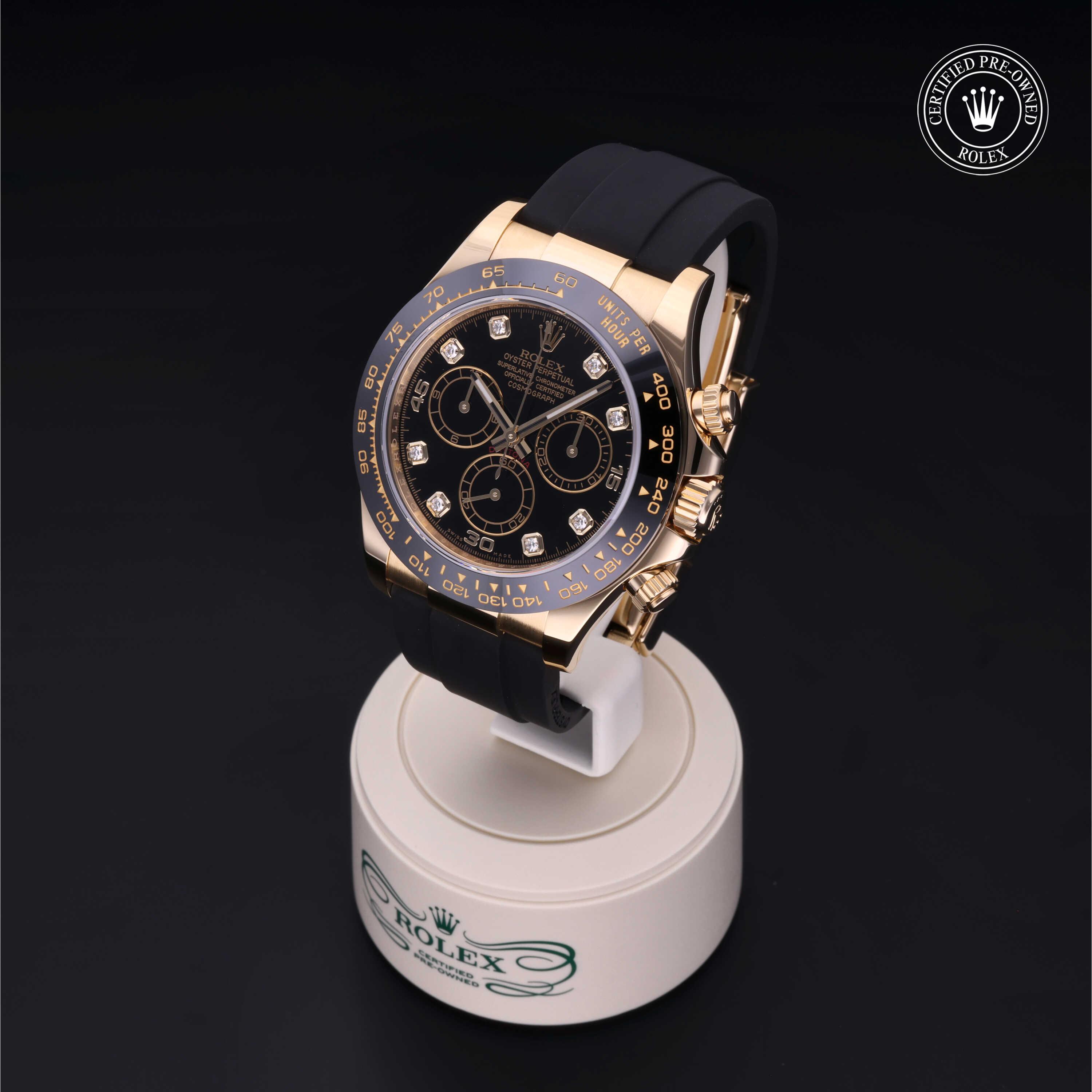 Cosmograph Daytona 勞力士中古錶認證 2018, 40毫米, 18K黃金
型號: 116518LN
