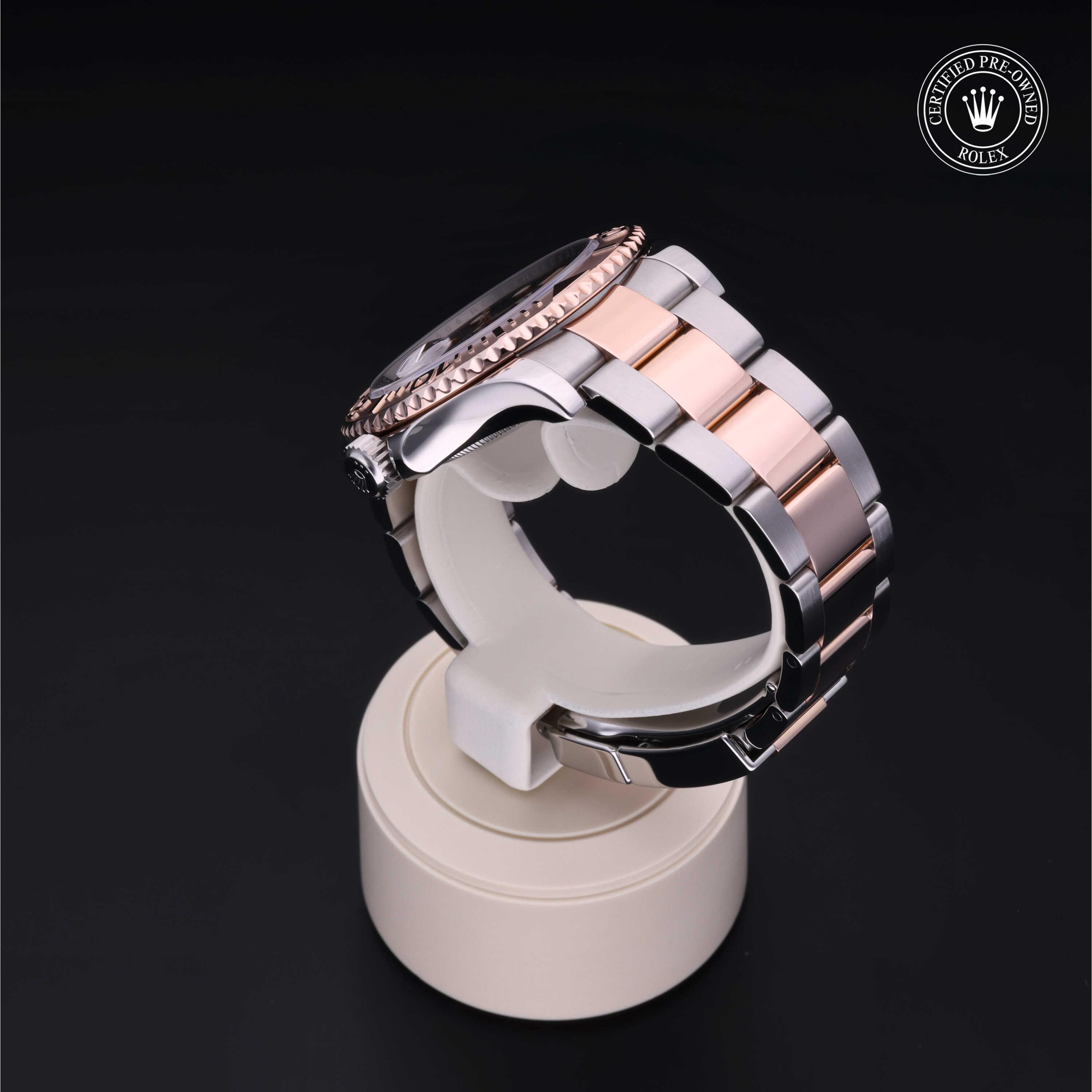 Yacht-Master 40 勞力士中古錶認證 2019, 40毫米, 18K紅金鋼
型號: 116621
