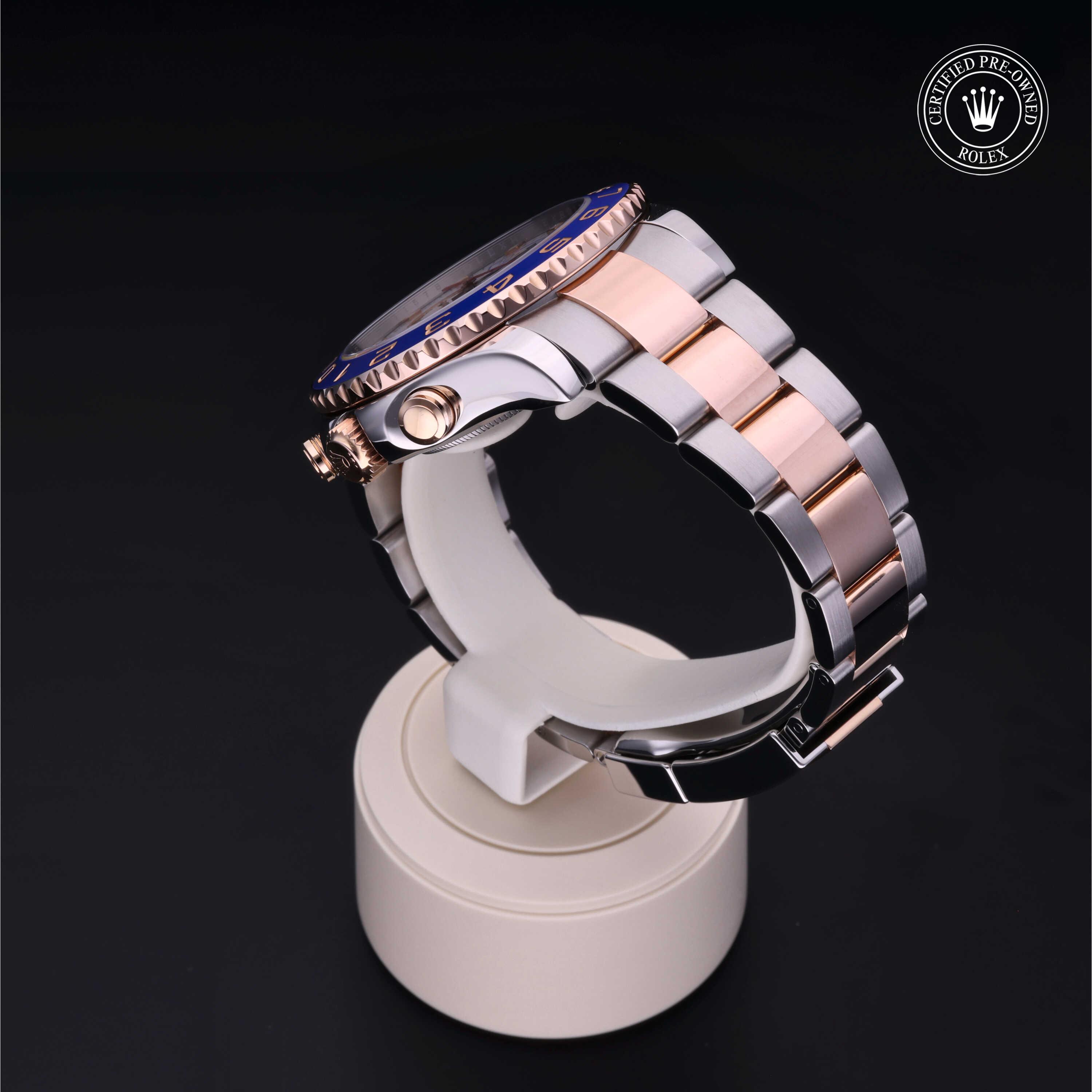 Yacht-Master II 勞力士中古錶認證 2013, 44毫米, 18K紅金鋼
型號: 116681