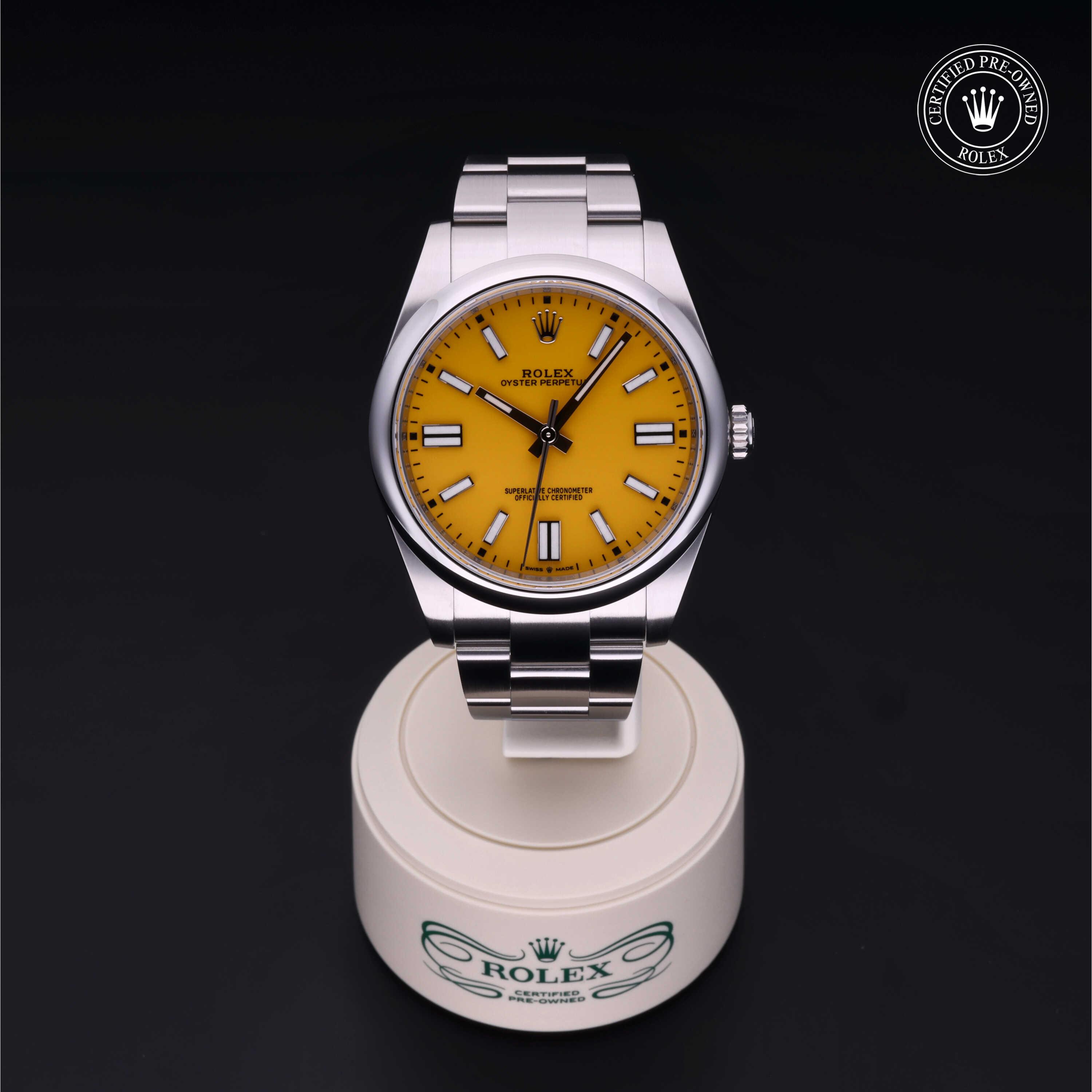Oyster Perpetual 41 Rolex Certified Pre-Owned 2022, 41 mm, Steel
Reference: 124300