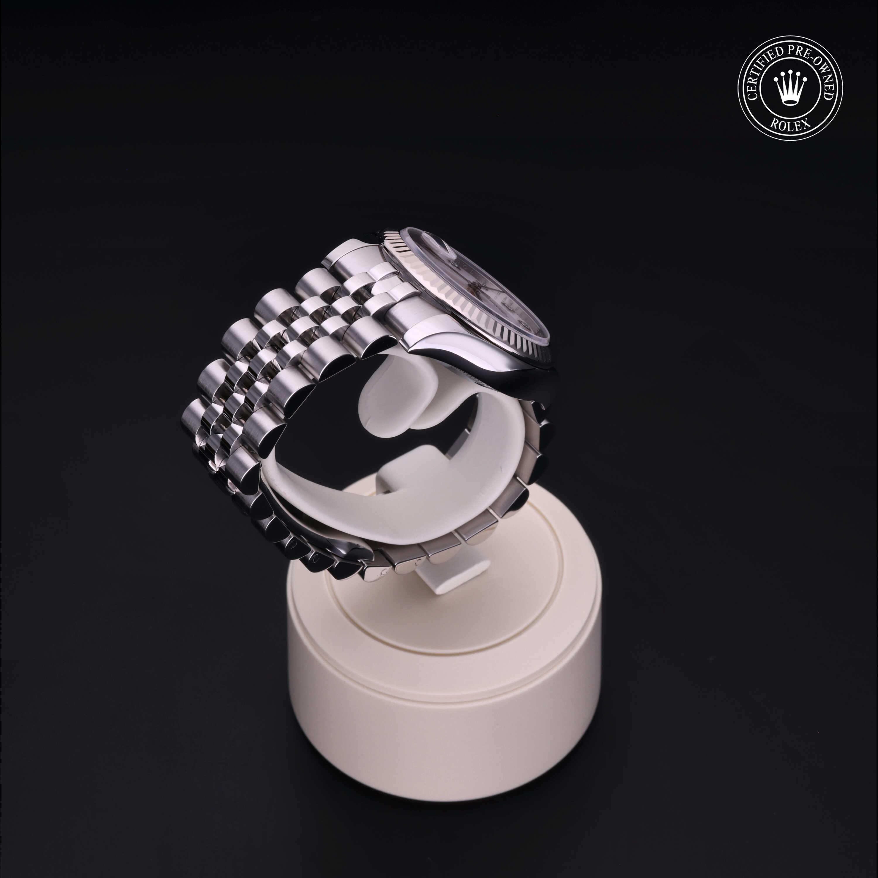 Datejust 31 Rolex Certified Pre-Owned 2012, 31 mm, Rolesor 18 Carat White
Reference: 178274