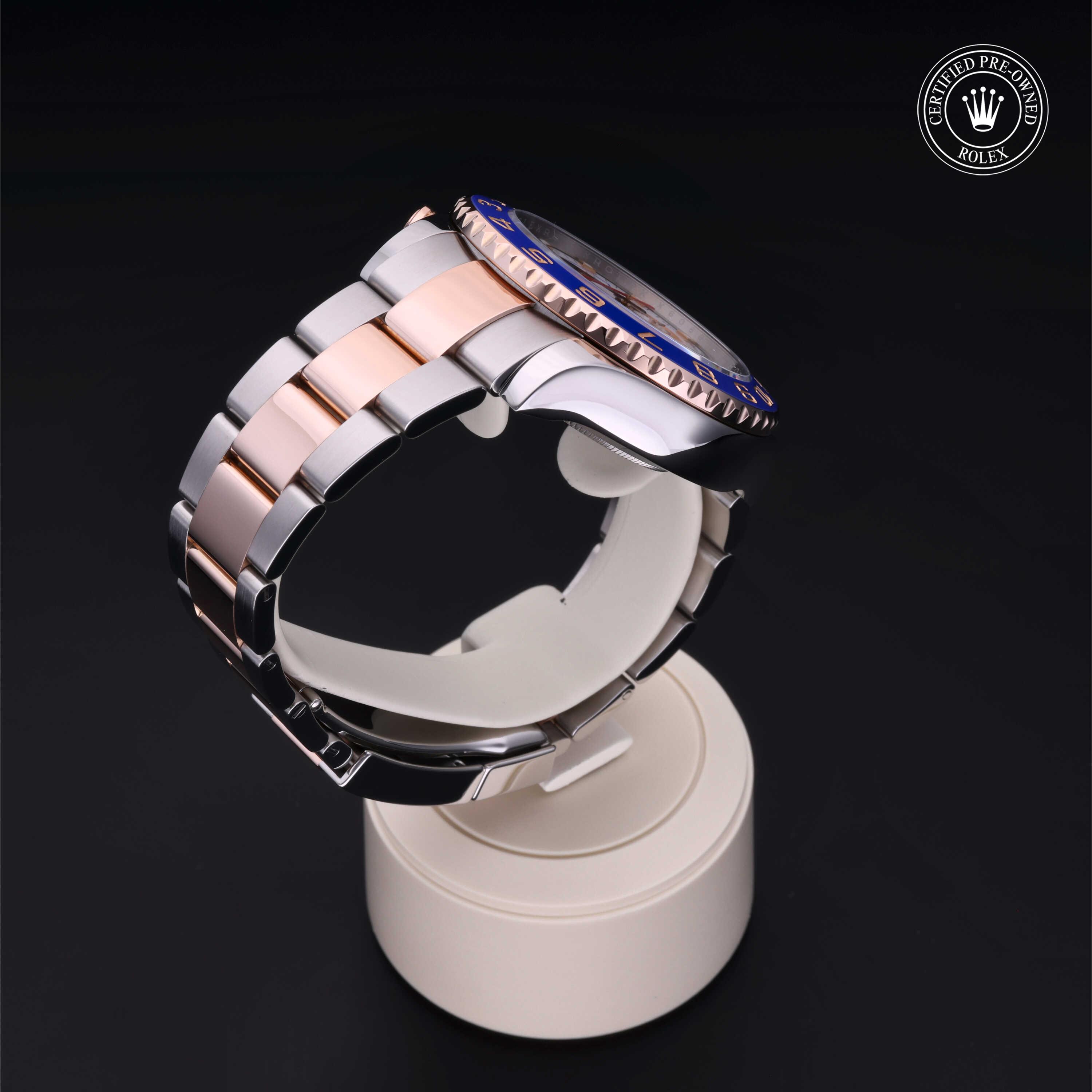 Yacht-Master II 勞力士中古錶認證 2015, 44毫米, 18K紅金鋼
型號: 116681