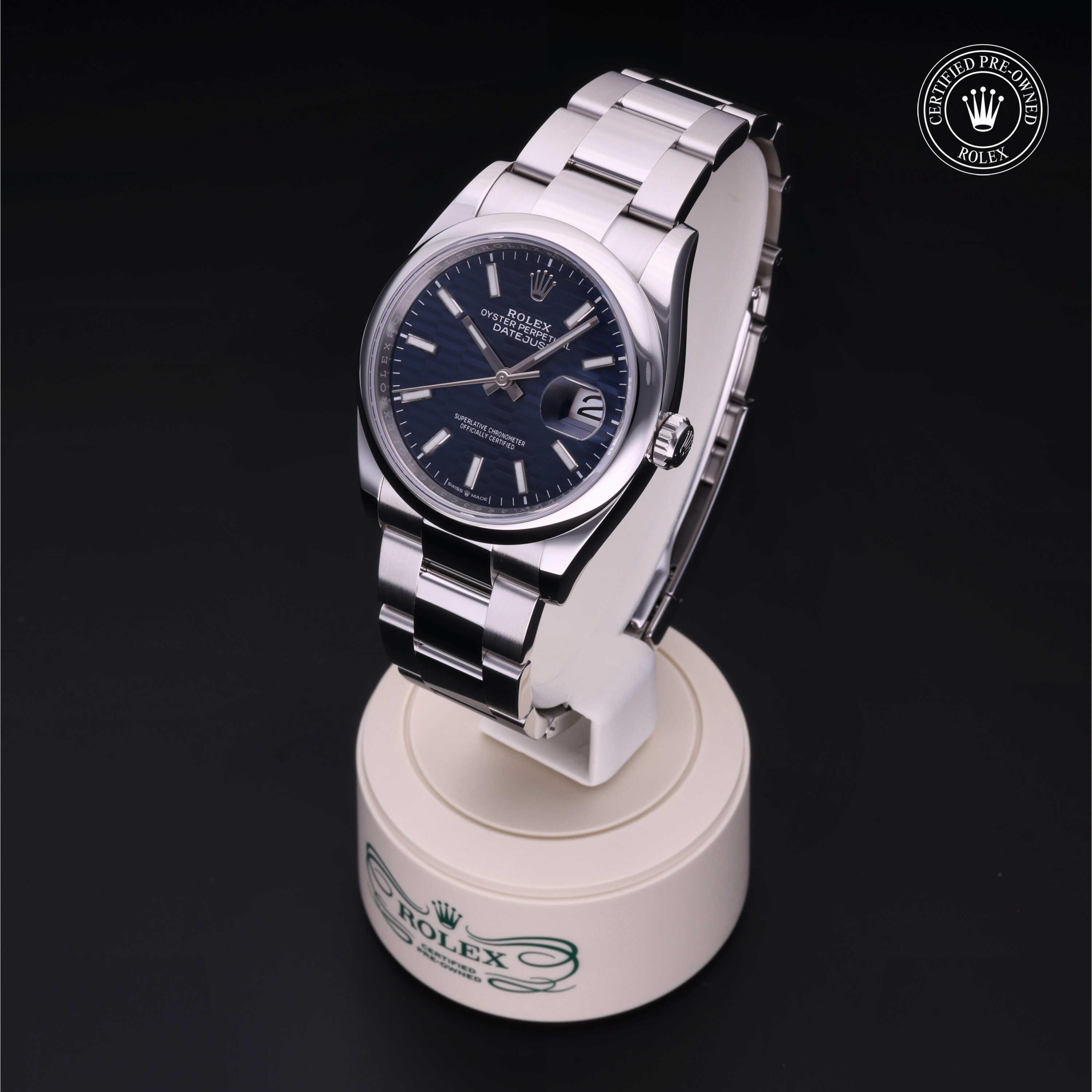 Datejust 36 勞力士中古錶認證 2023, 36毫米, 鋼
型號: 126200
