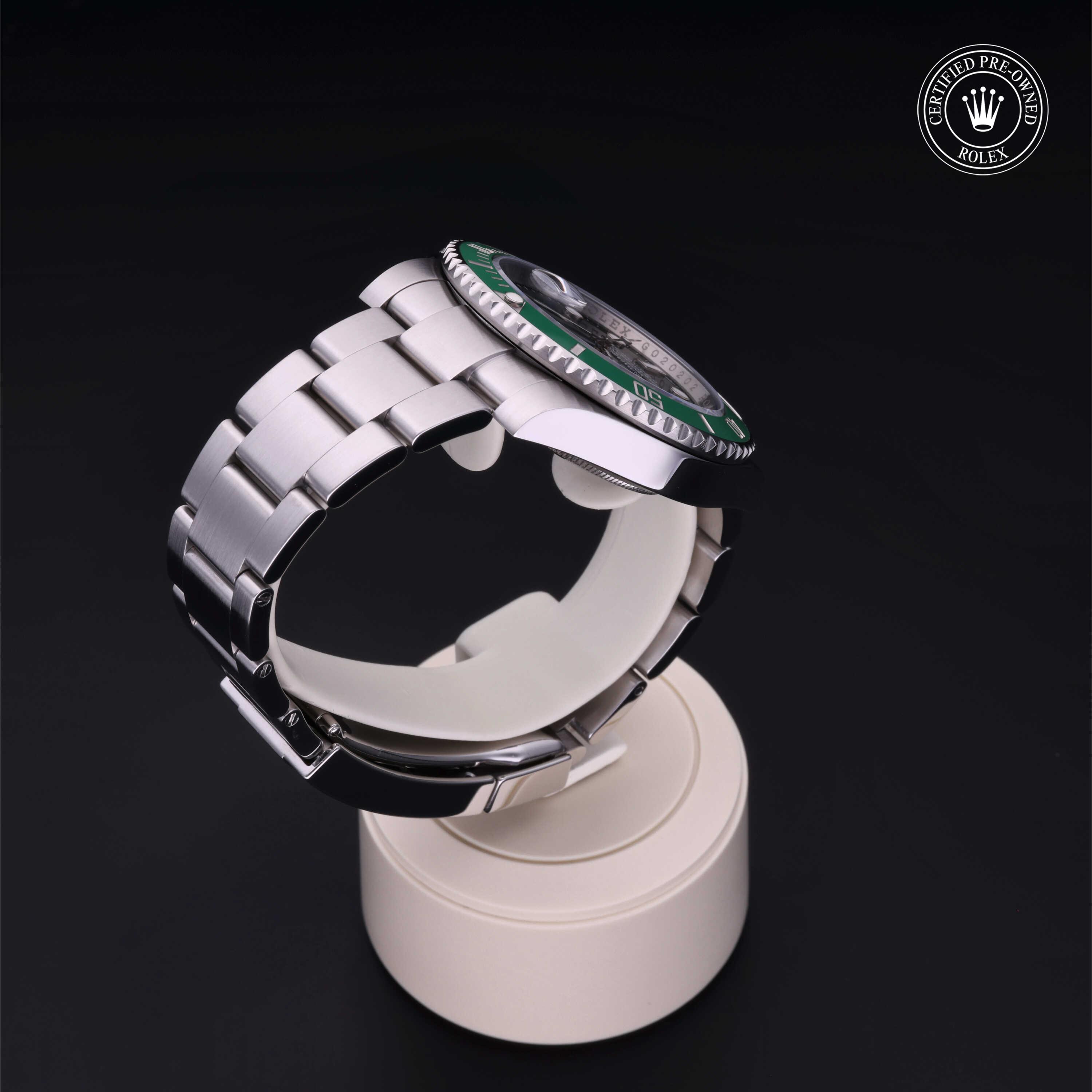 Submariner Date 勞力士中古錶認證 2010, 40毫米, 鋼
型號: 116610LV
