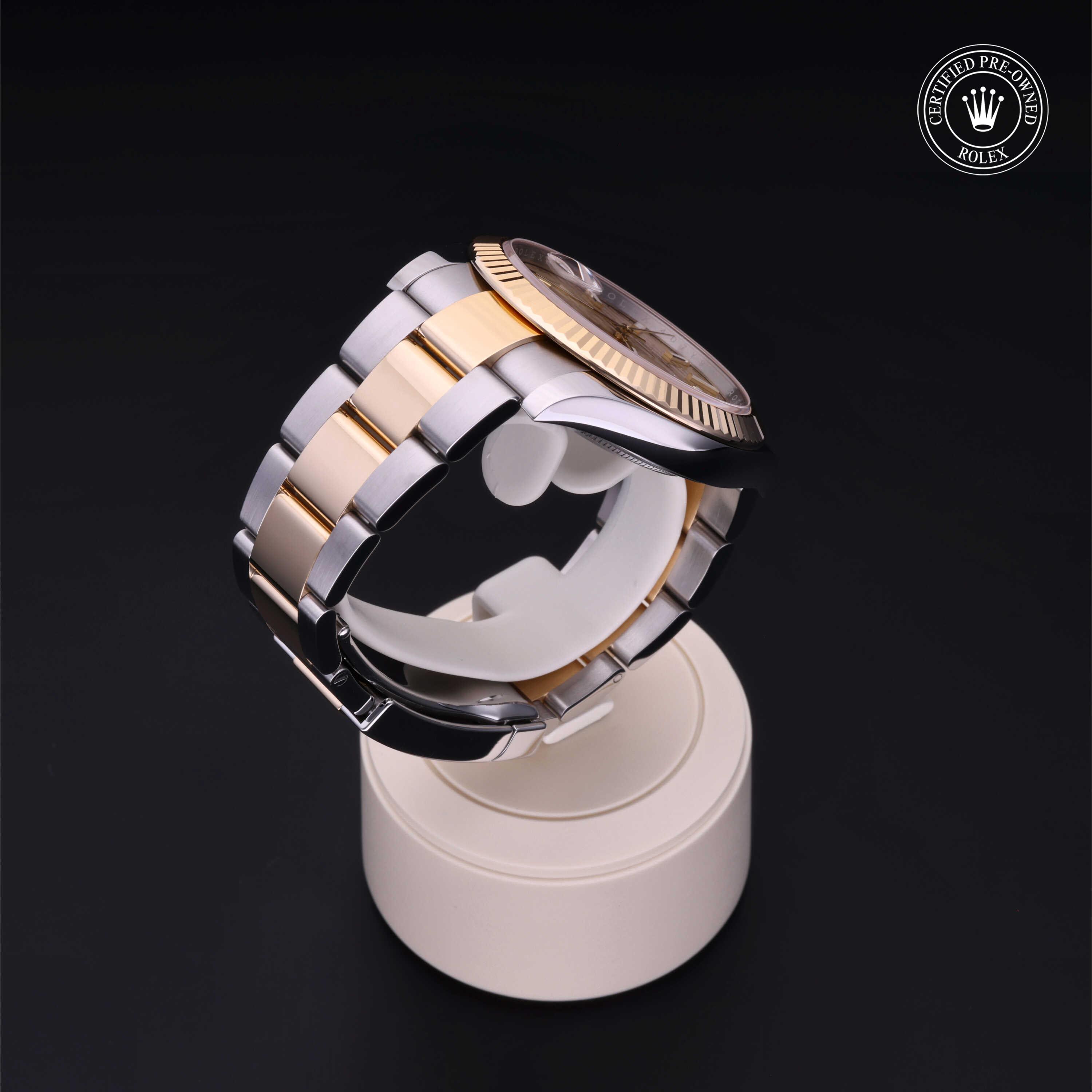 Datejust 41 勞力士中古錶認證 2023, 41毫米, 18K黃金鋼
型號: 126333
