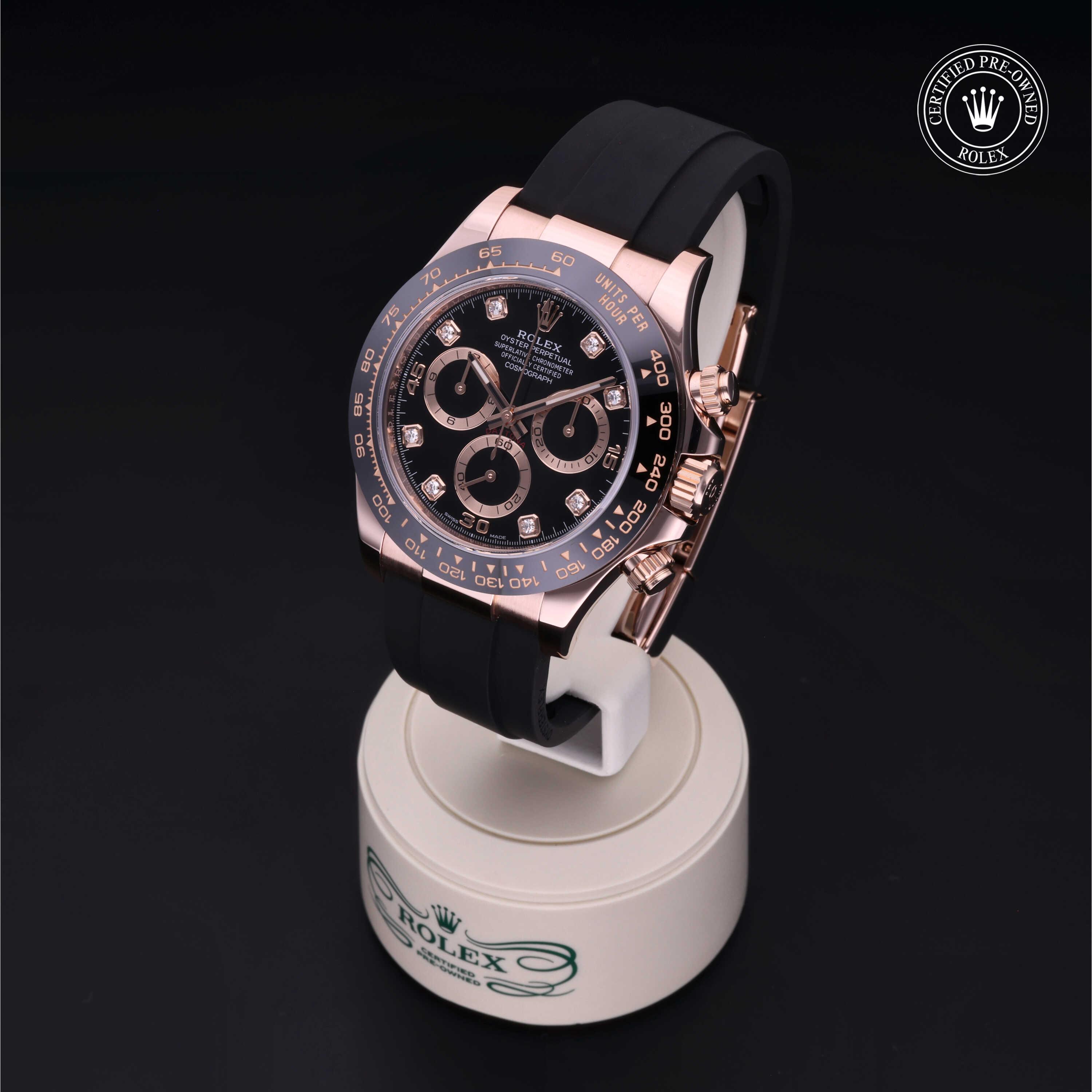 Cosmograph Daytona 勞力士中古錶認證 2021, 40毫米, 18K紅金
型號: 116515LN