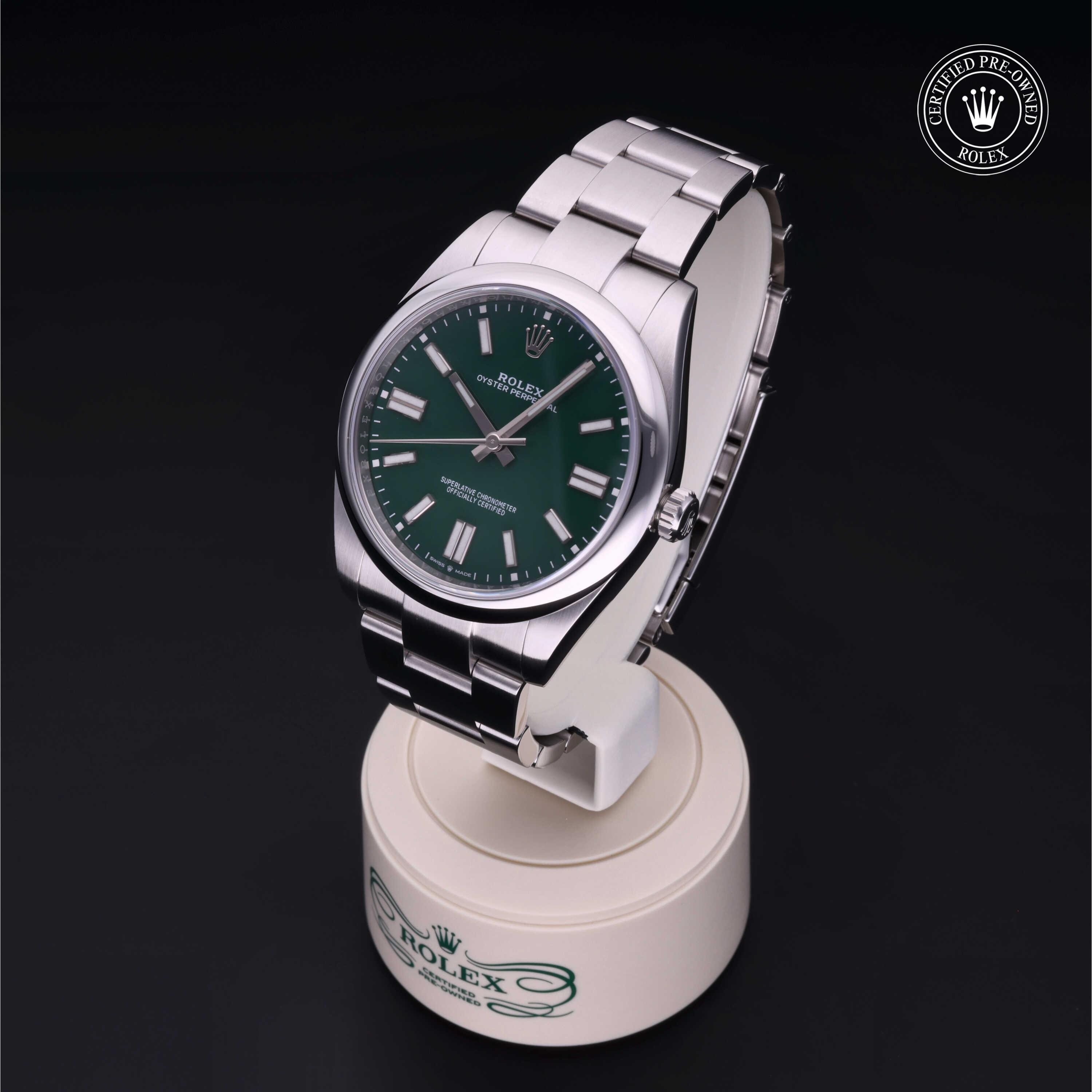Oyster Perpetual 41 勞力士中古錶認證 2021, 41毫米, 鋼
型號: 124300