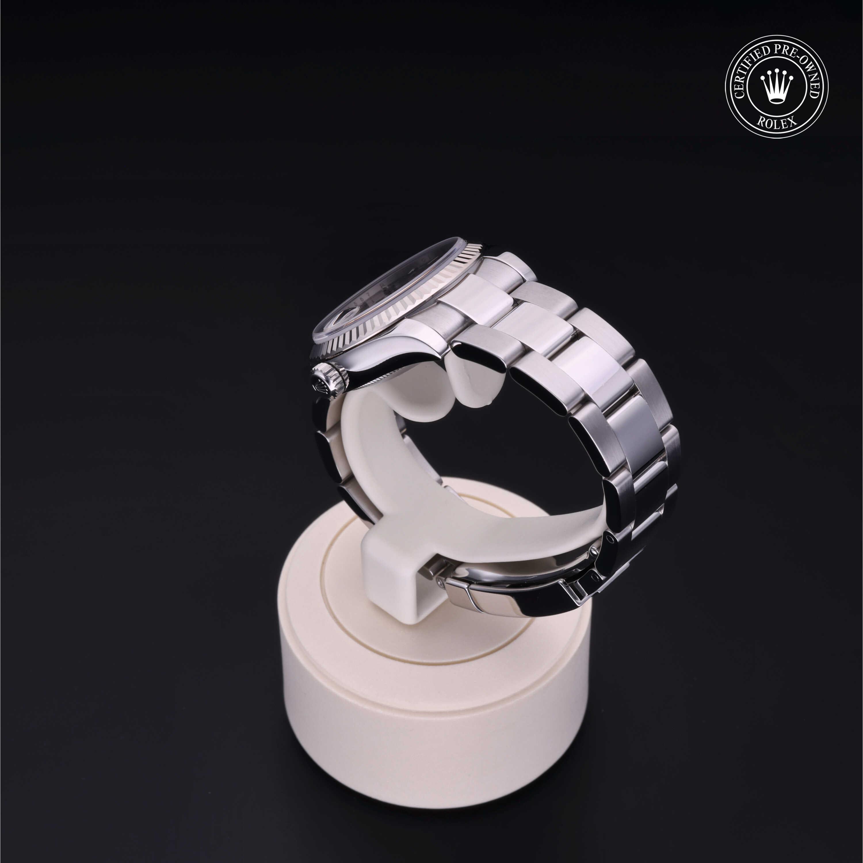 Datejust 31 勞力士中古錶認證 2012, 31毫米, 18K白色黃金鋼
型號: 178274