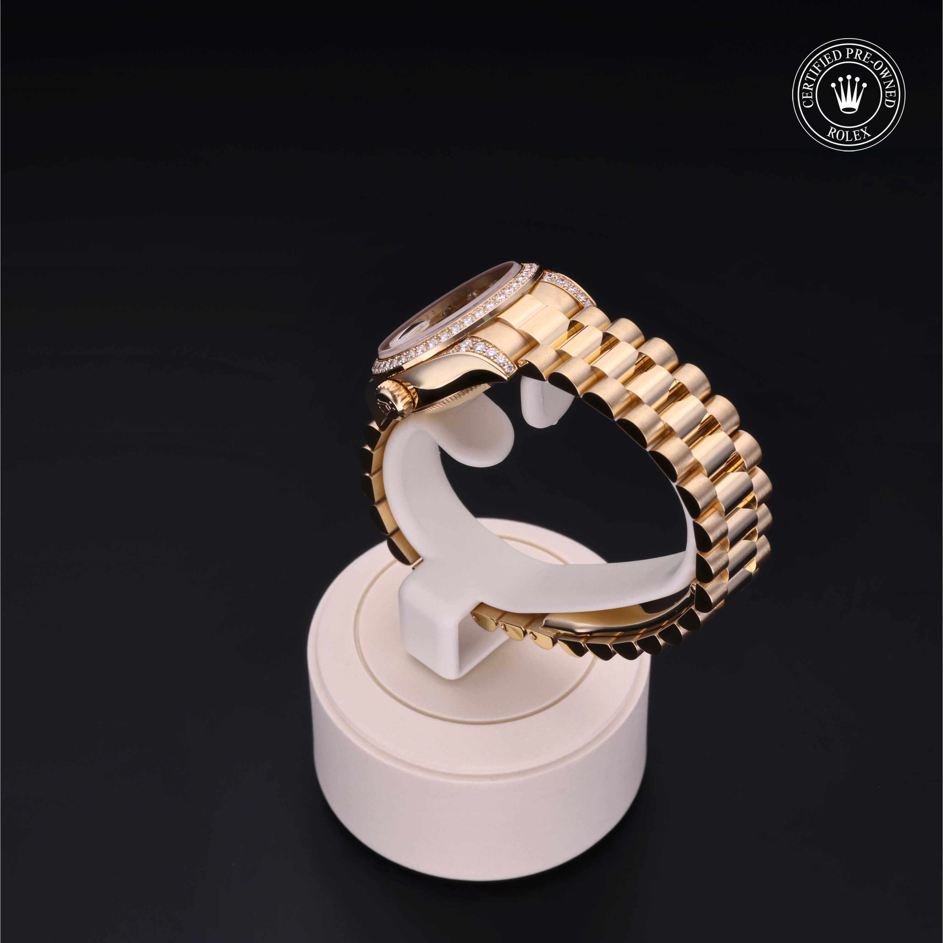 Oyster Perpetual Lady-Datejust 26 勞力士中古錶認證 2015, 26毫米, 18K黃金
型號: 179158