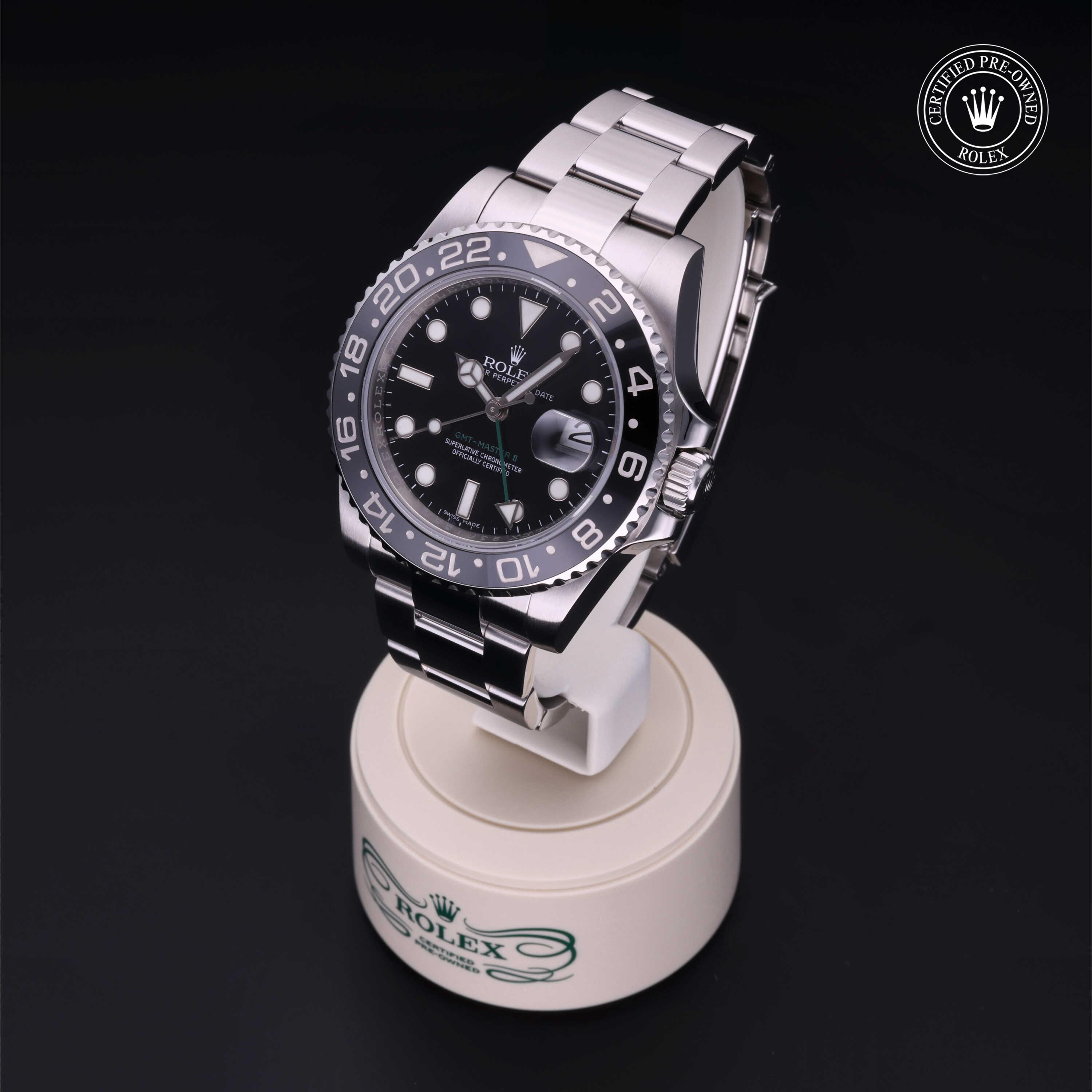 GMT-Master II 勞力士中古錶認證 2014, 40毫米, 鋼
型號: 116710LN