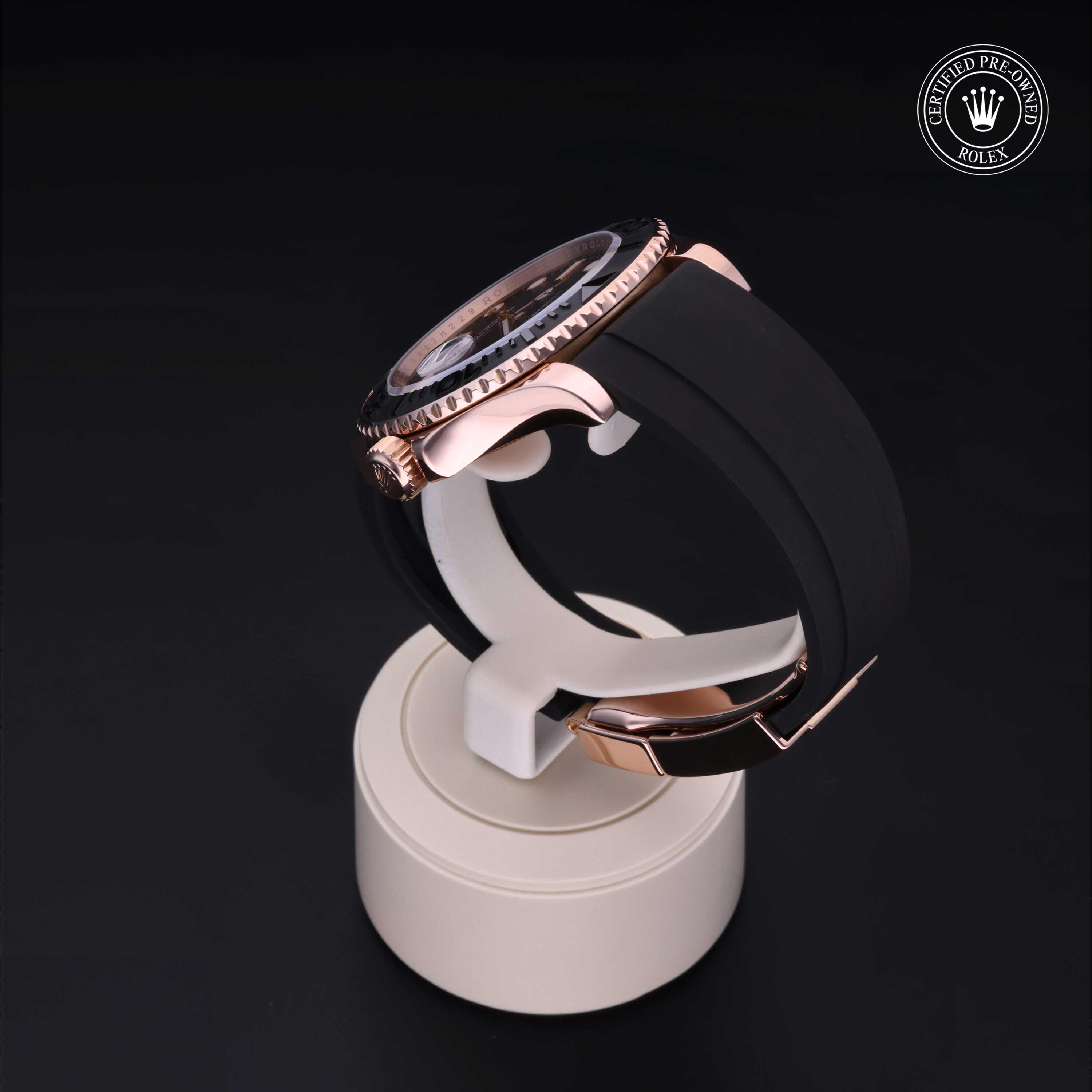 Yacht-Master 40 勞力士中古錶認證 2016, 40毫米, 18K紅金
型號: 116655