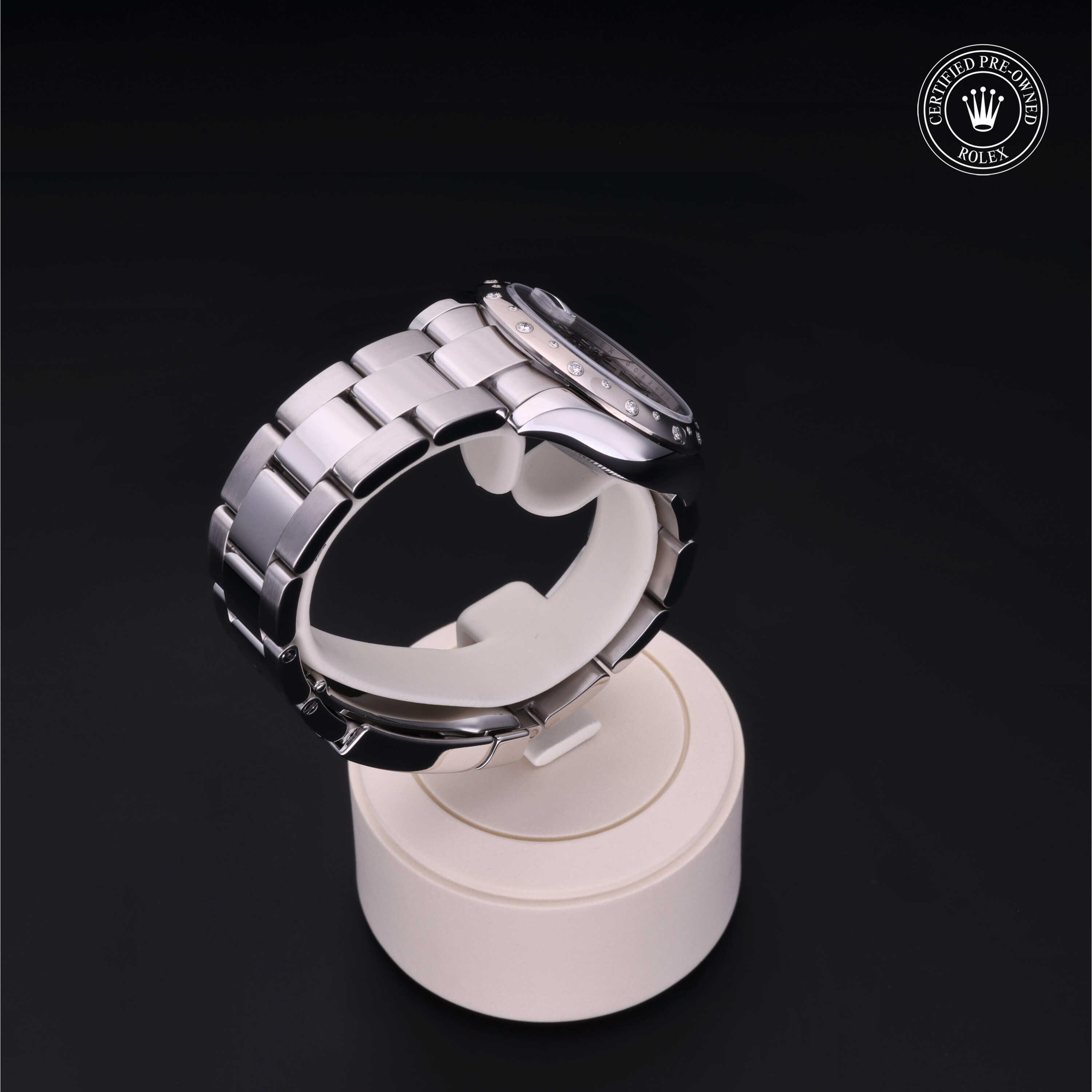 Datejust 31 勞力士中古錶認證 2010, 31毫米, 18K白色黃金鋼
型號: 178344
