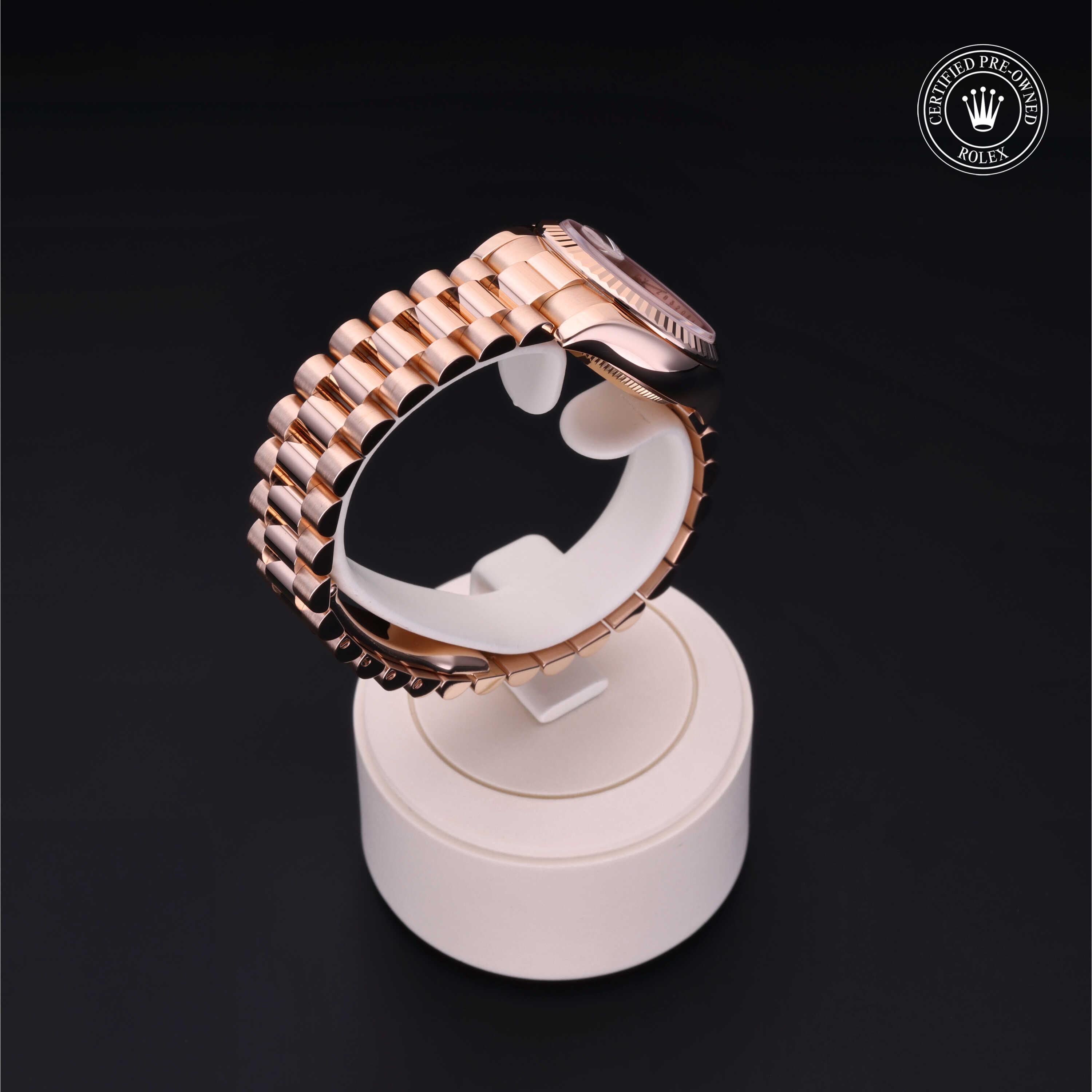 Oyster Perpetual Lady-Datejust 26 勞力士中古錶認證 2007, 26毫米, 18K紅金
型號: 179175