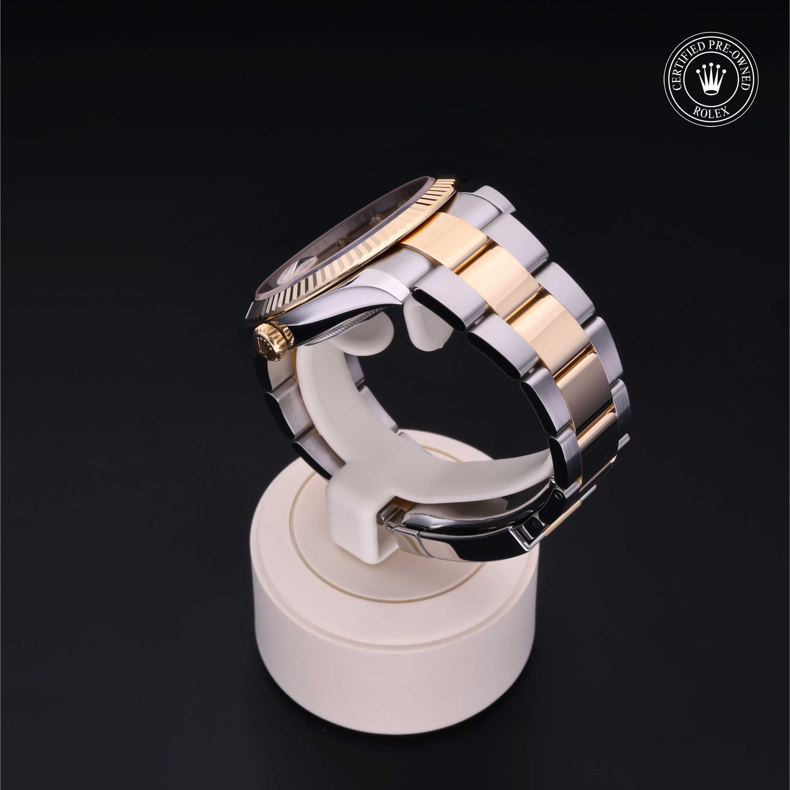 Datejust 41 勞力士中古錶認證 2017, 41毫米, 18K黃金鋼
型號: 126333