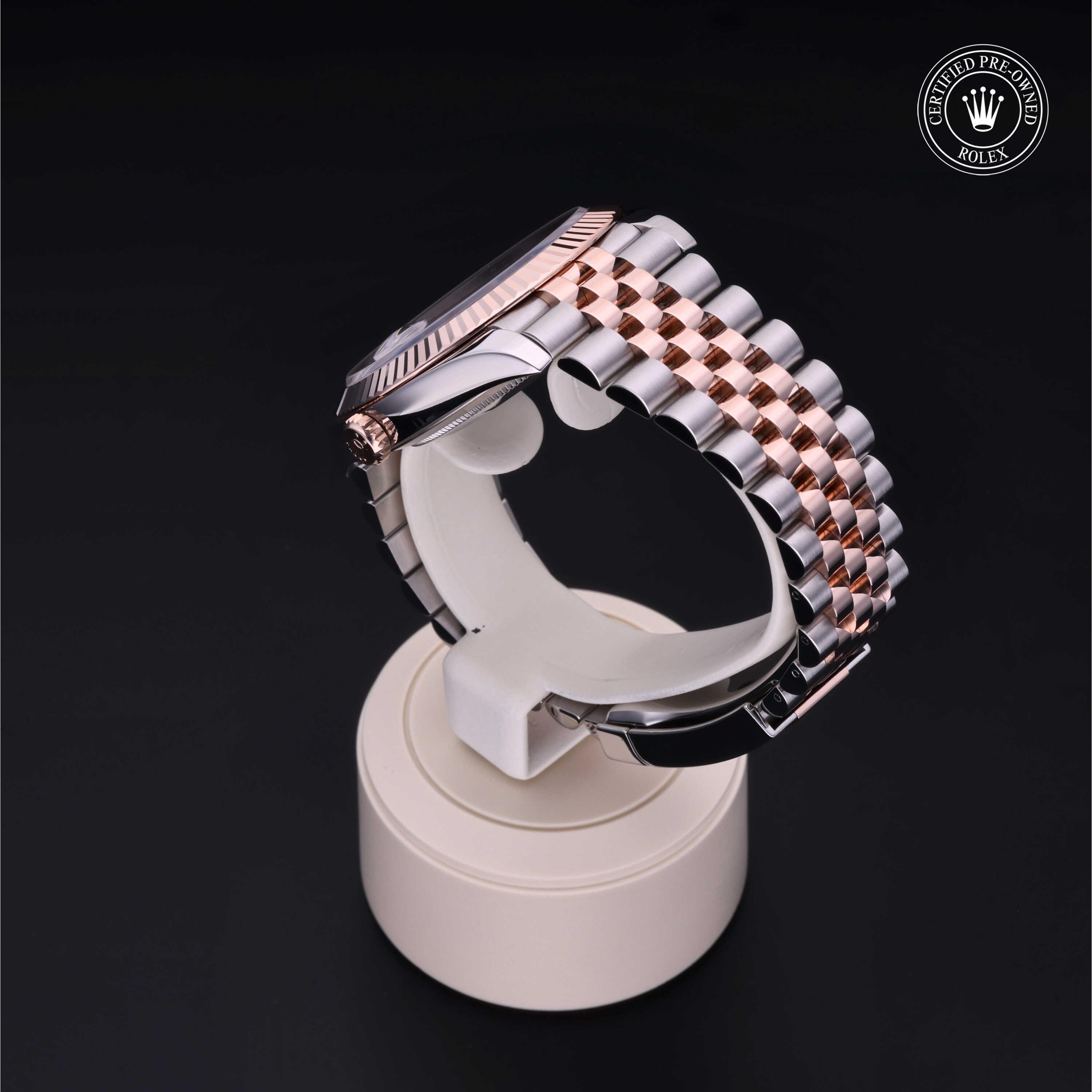 Datejust 41 勞力士中古錶認證 2022, 41毫米, 18K紅金鋼
型號: 126331