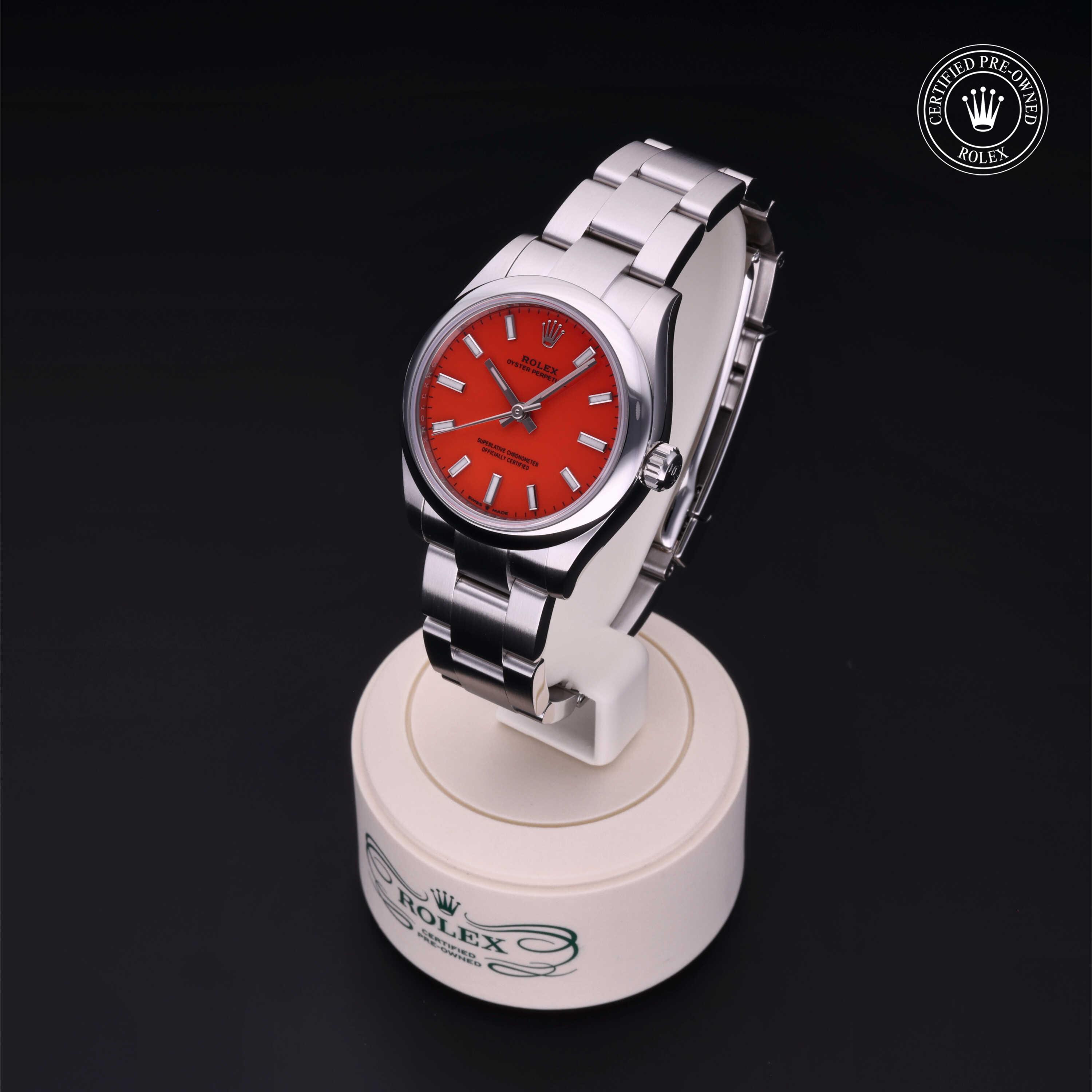 Oyster Perpetual 31 勞力士中古錶認證 2022, 31毫米, 鋼
型號: 277200
