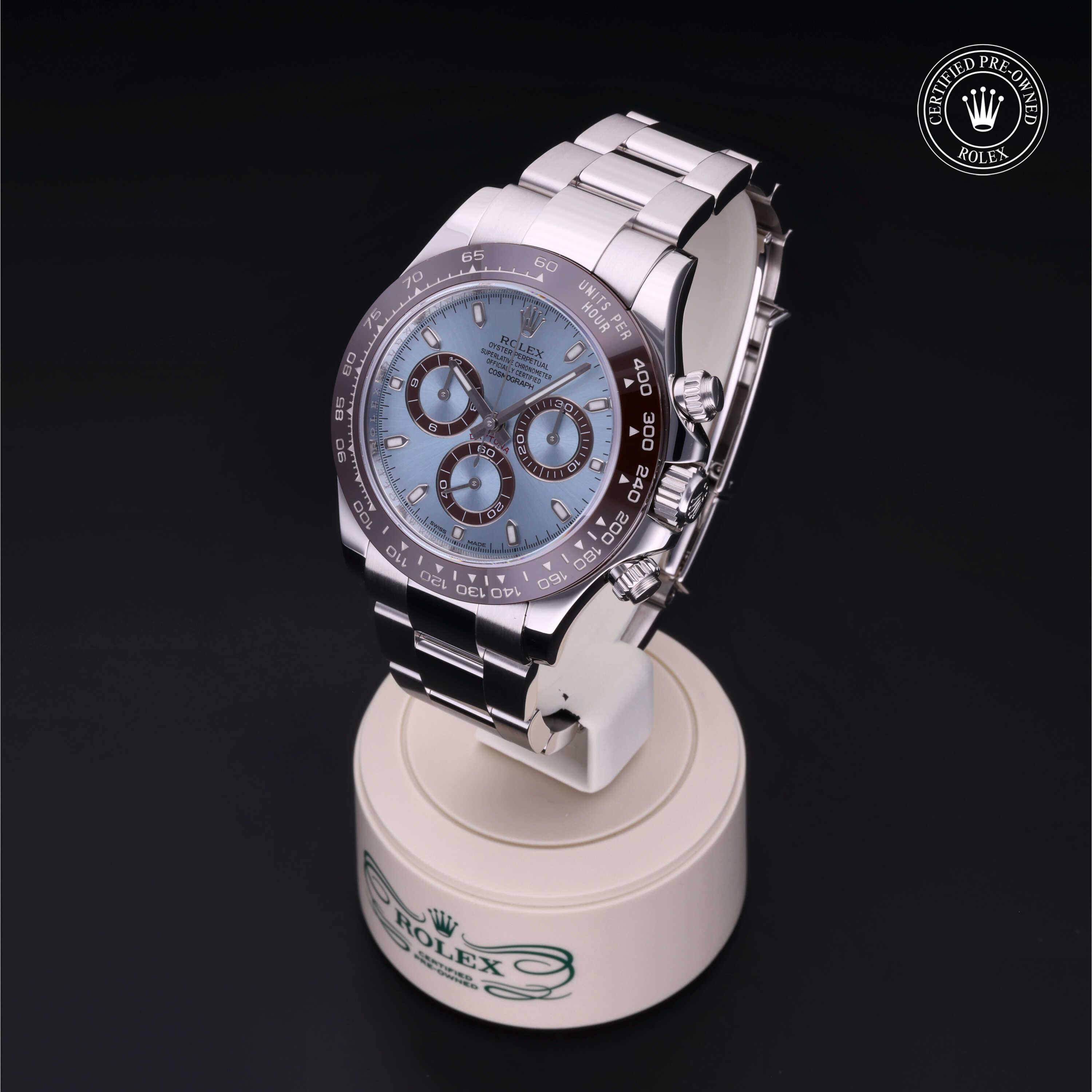 Cosmograph Daytona 勞力士中古錶認證 2013, 40毫米, 鉑金
型號: 116506